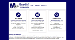 Desktop Screenshot of maxwell247.com